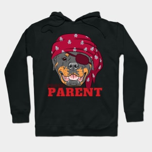 Proud Parent Dog Owner Designs, gift for animal lovers, dog owners, rottweiler owners Hoodie